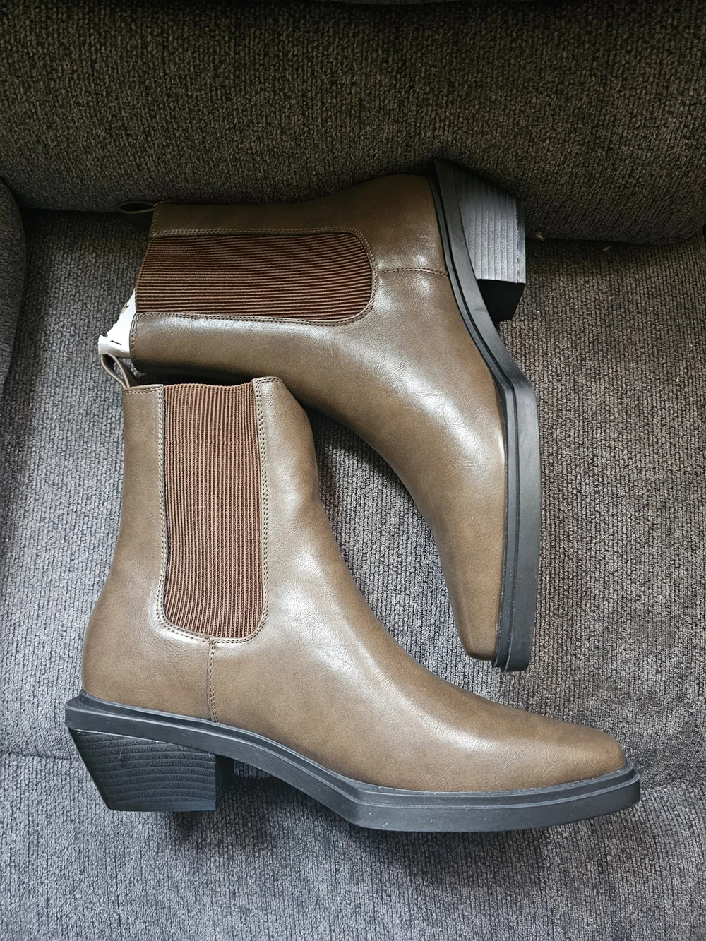 ASOS Brown Leather Chukka Boots